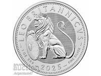 NEW!!! SILVER 1 OZ 2025 BRITANNIA - LION