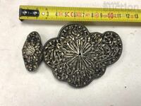 Сребро филигран пафта единичка позлата