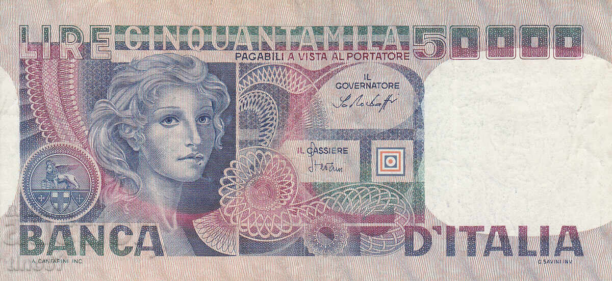 tino37 - ITALY - 50,000 LIRE - 1977 - VF with price 34.90 BGN | € 17.84