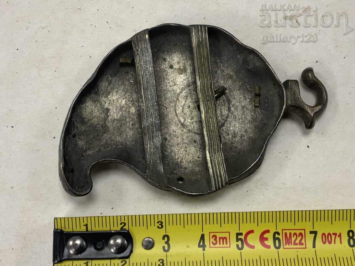 Доставка на Сребро филигран позлата пафта единичка