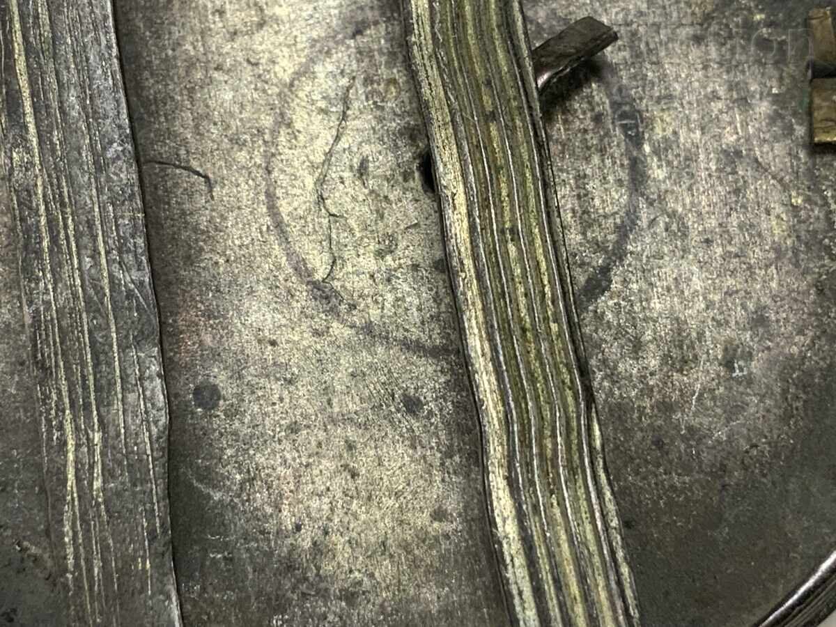 Сребро филигран позлата пафта единичка - 5