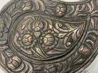 Възрожденска пафта сребро сечан кована Котел