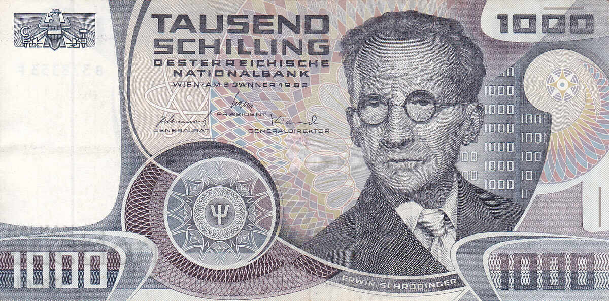 tino37 - AUSTRIA - 1000 ȘILIN - 1983 - VF cu preț 78.90 BGN | € 40.34