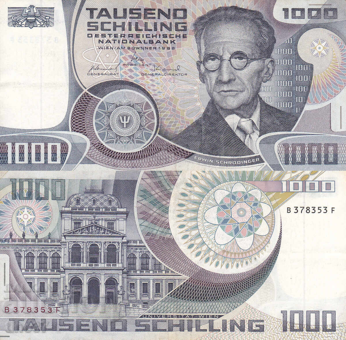 tino37 - AUSTRIA - 1000 ȘILIN - 1983 - VF