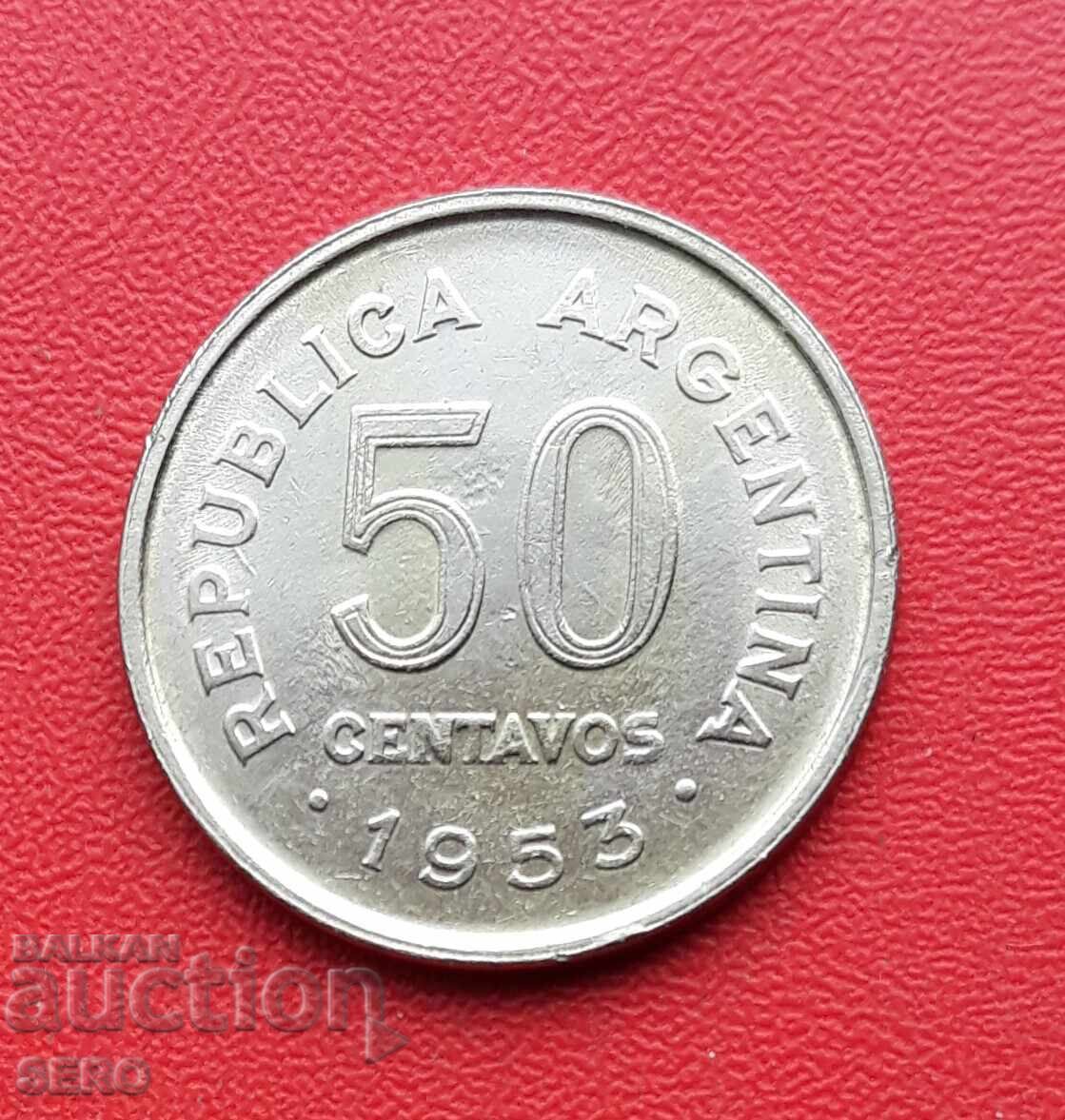 Argentina - 50 centavos 1953