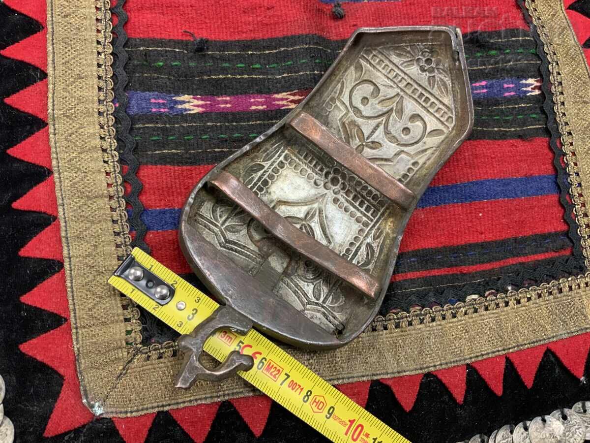 Възрожденска пафта 1899г. Сребро сечан единичка Македония - 5