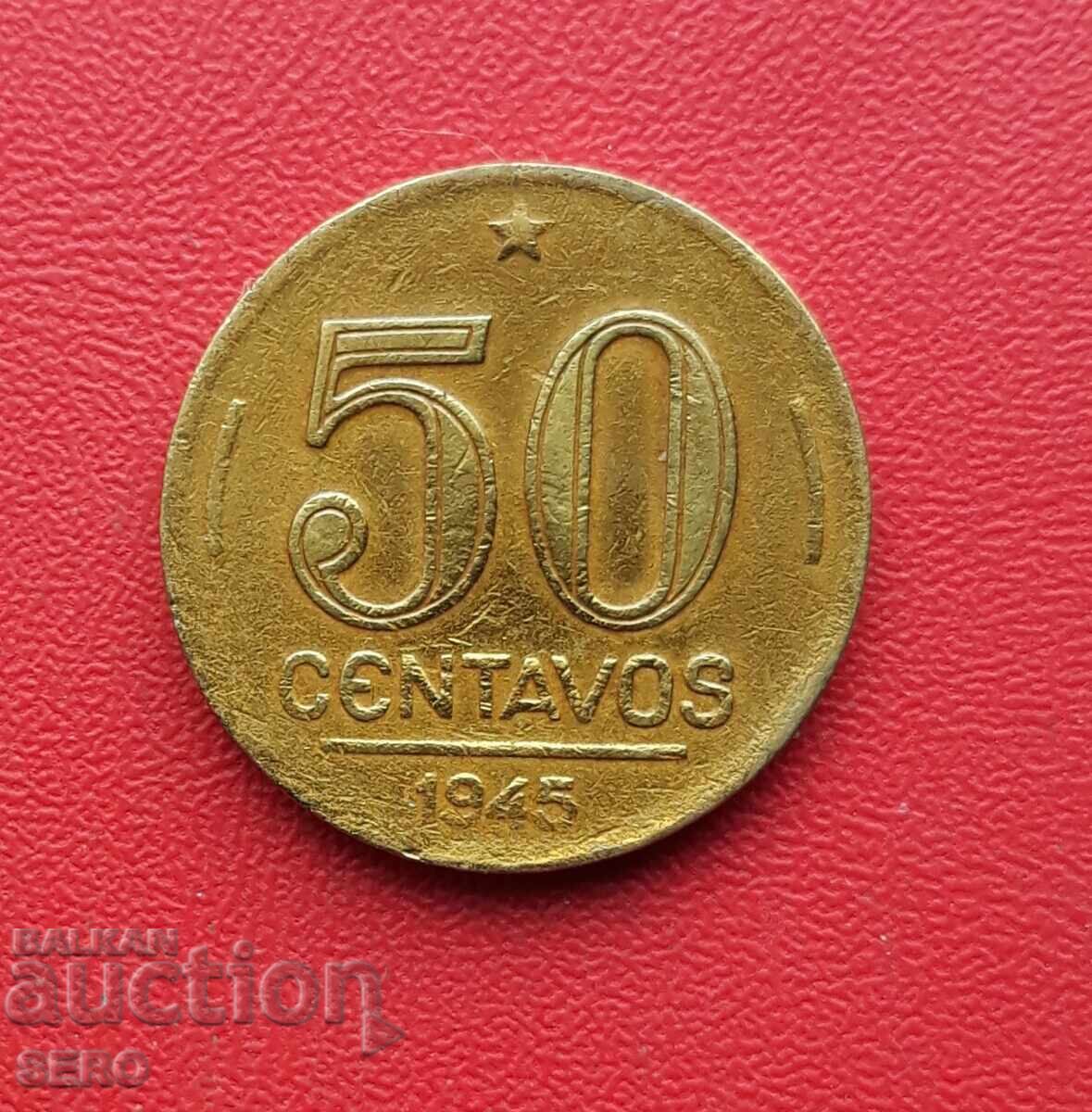 Brazilia - 50 centavos 1945