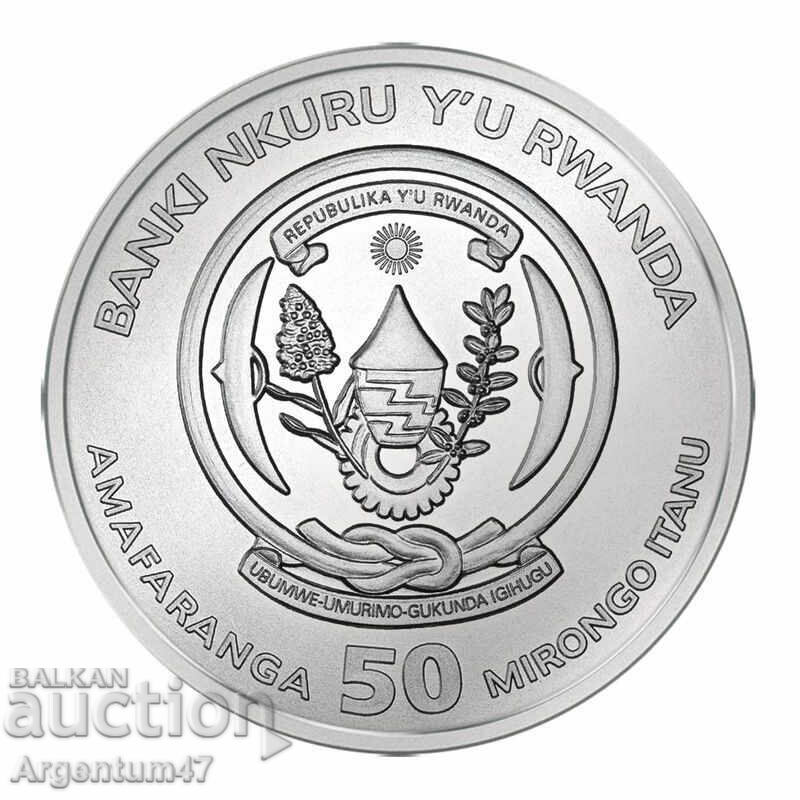 СРЕБРО 1 OZ 2025 РУАНДА - ВЕЛОСИПЕДИСТИ с цена 157.99 лв. | € 80.78 СРЕБРО 1 OZ 2025 РУАНДА - ВЕЛОСИПЕДИСТИ с цена 157.99 лв. | € 80.78
