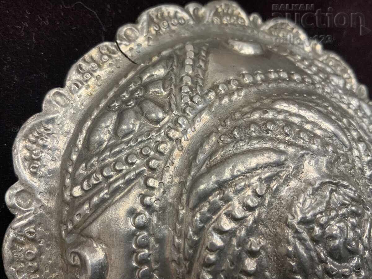 Παράδοση Αναγεννησιακό κόσμημα ασήμι σκαλιστό σφυρήλατο τουρκικά νομίσματα Παράδοση Αναγεννησιακό κόσμημα ασήμι σκαλιστό σφυρήλατο τουρκικά νομίσματα