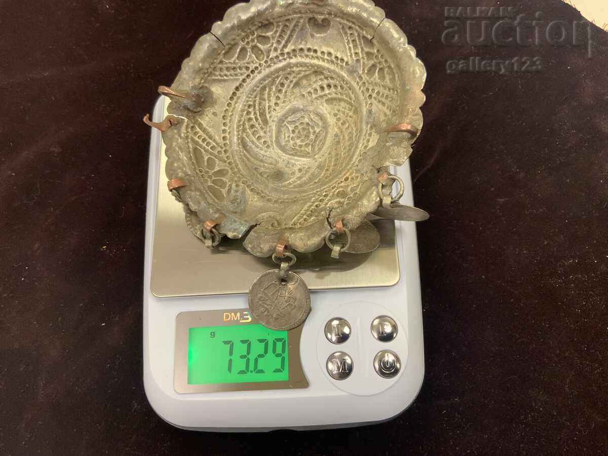 Αναγεννησιακό κόσμημα ασήμι σκαλιστό σφυρήλατο τουρκικά νομίσματα - 7 Αναγεννησιακό κόσμημα ασήμι σκαλιστό σφυρήλατο τουρκικά νομίσματα - 7