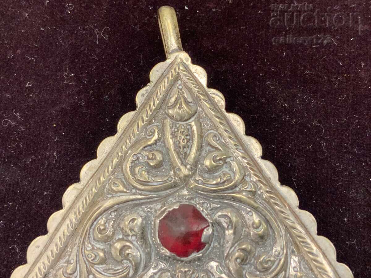 Възрожденски накит сребро сечан кован трепка с цена 0.01 лв. | € 0.01 Възрожденски накит сребро сечан кован трепка с цена 0.01 лв. | € 0.01