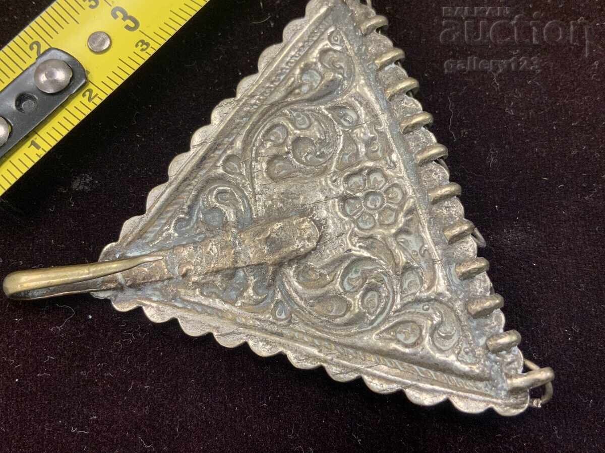 Възрожденски накит сребро сечан кован трепка - 5 Възрожденски накит сребро сечан кован трепка - 5