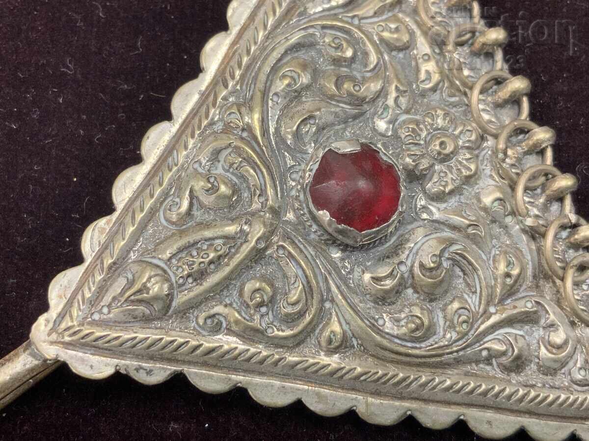 Възрожденски накит сребро сечан кован трепка - 6 Възрожденски накит сребро сечан кован трепка - 6