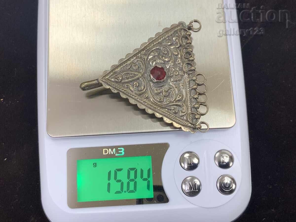 Възрожденски накит сребро сечан кован трепка - 7 Възрожденски накит сребро сечан кован трепка - 7