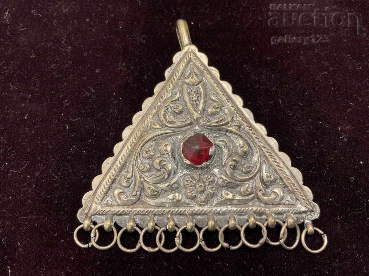 Възрожденски накит сребро сечан кован трепка Възрожденски накит сребро сечан кован трепка