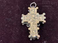 Διπλός αναγεννησιακός σταυρός Παναγία και Ιησούς