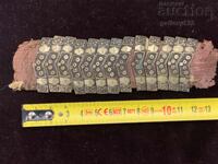 Parte dintr-o centură renascentistă din argint sculptat