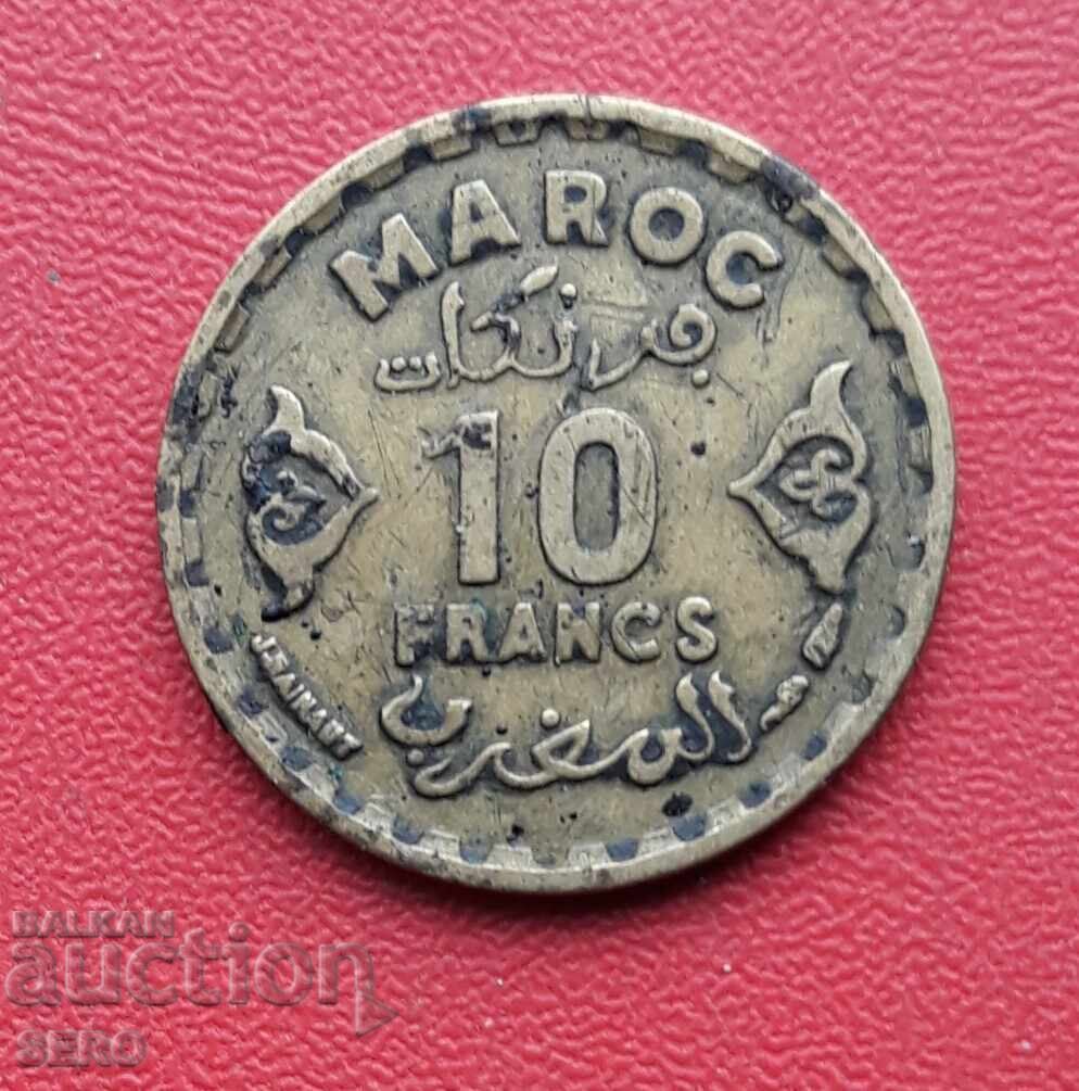 Мароко-10 франка 1952 Мароко-10 франка 1952