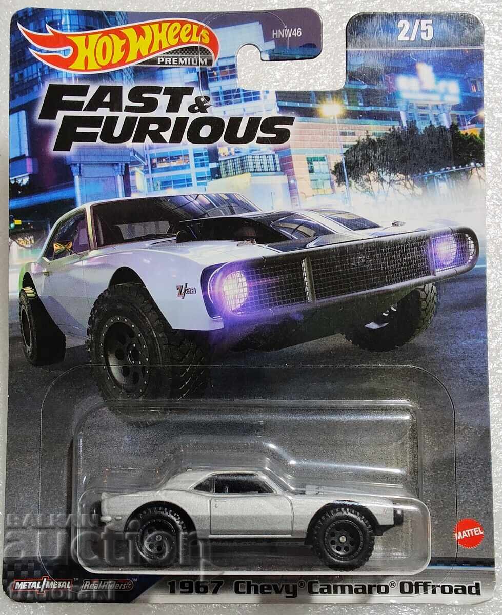 Hot Wheels Premium 1967 Chevy Camaro OffRoad Χοτ Γουίλς 1:64