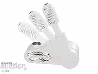 Ηλεκτρικός στεγνωτήρας παπουτσιών με λάμπα UV αντιβακτηριακής προστασίας - 5