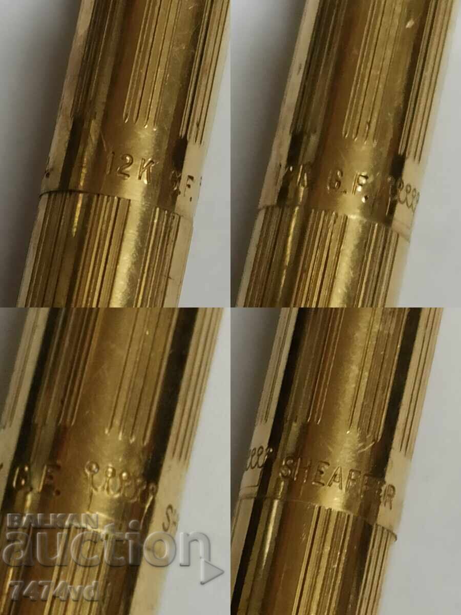 Collector's Gold Plated Fountain Pen 12K - Sheaffer U.S.A with price 150.00 BGN | € 76.69 Collector's Gold Plated Fountain Pen 12K - Sheaffer U.S.A with price 150.00 BGN | € 76.69