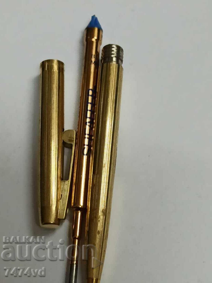 Delivery of Collector's Gold Plated Fountain Pen 12K - Sheaffer U.S.A Delivery of Collector's Gold Plated Fountain Pen 12K - Sheaffer U.S.A