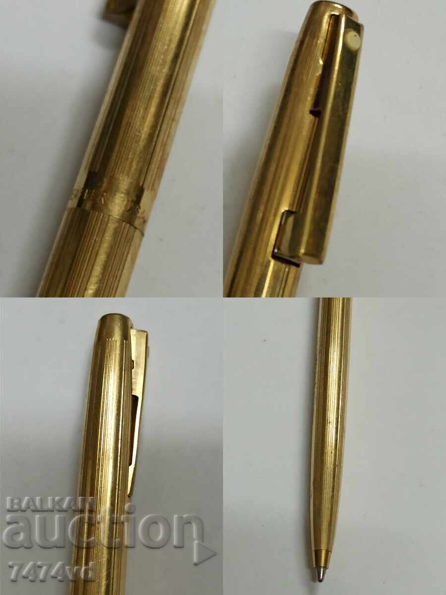 Collector's Gold Plated Fountain Pen 12K - Sheaffer U.S.A - 6 Collector's Gold Plated Fountain Pen 12K - Sheaffer U.S.A - 6