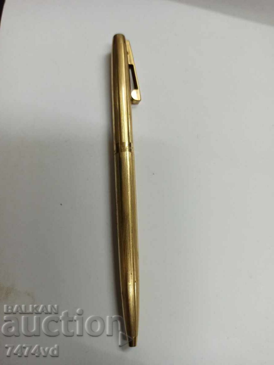 Collector's Gold Plated Fountain Pen 12K - Sheaffer U.S.A Collector's Gold Plated Fountain Pen 12K - Sheaffer U.S.A