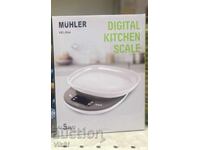 Cântar de bucătărie cu bol Muhler KSC-2044 / 5kg