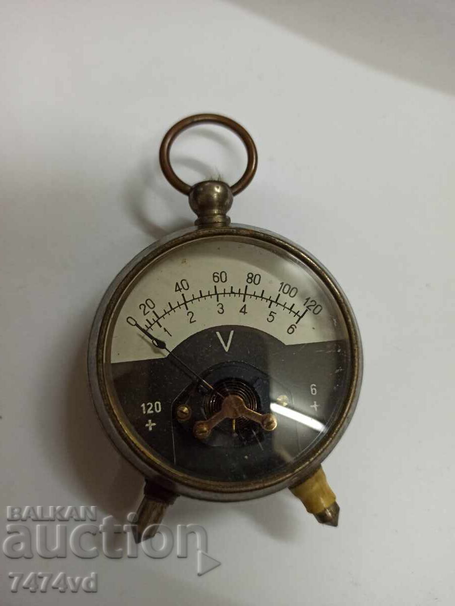 Αναλογικό βολτόμετρο με τιμή 100.00 BGN | € 51.13