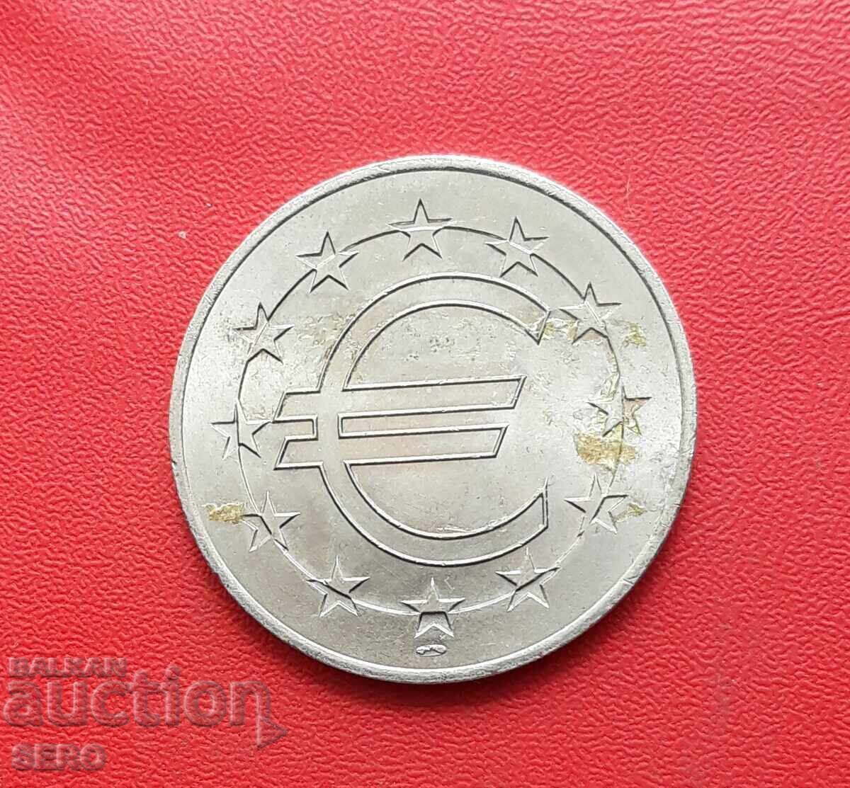 Μετάλλιο-Γαλλία-1 ευρώ 1998 με τιμή 3.00 BGN | € 1.53