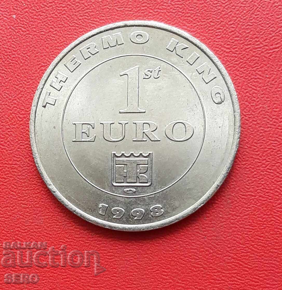 Μετάλλιο-Γαλλία-1 ευρώ 1998