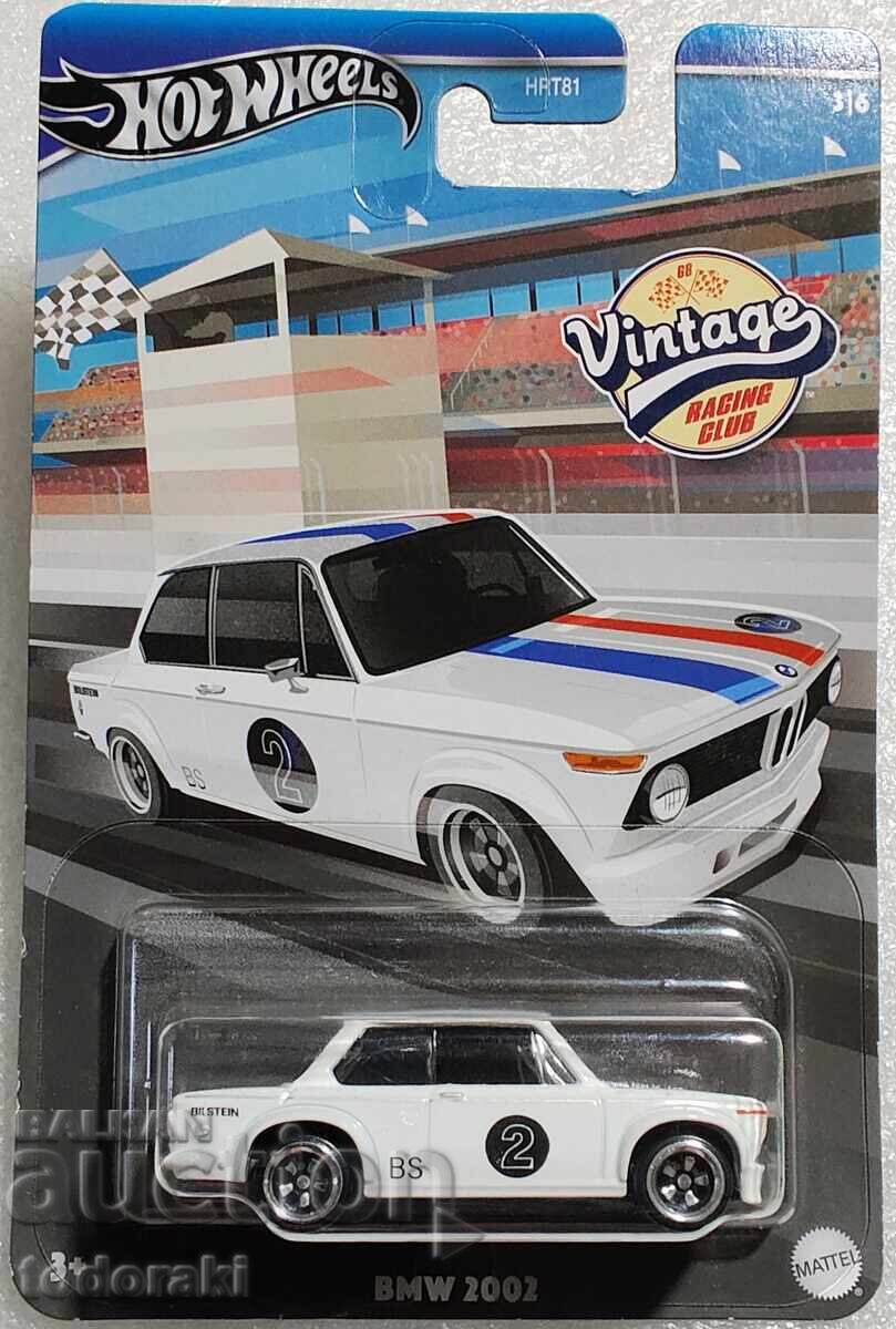 Hot Wheels BMW 2002 Κολλιτσάκι Χοτ Γουίλς 1:64 BMW Vintage Club
