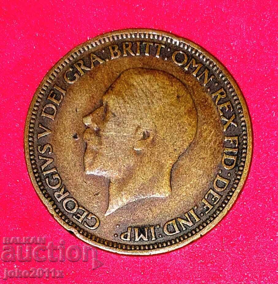 Great Britain - 1/2 Penny from 1929 with price 0.01 BGN | € 0.01