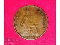 Great Britain - 1/2 Penny from 1929