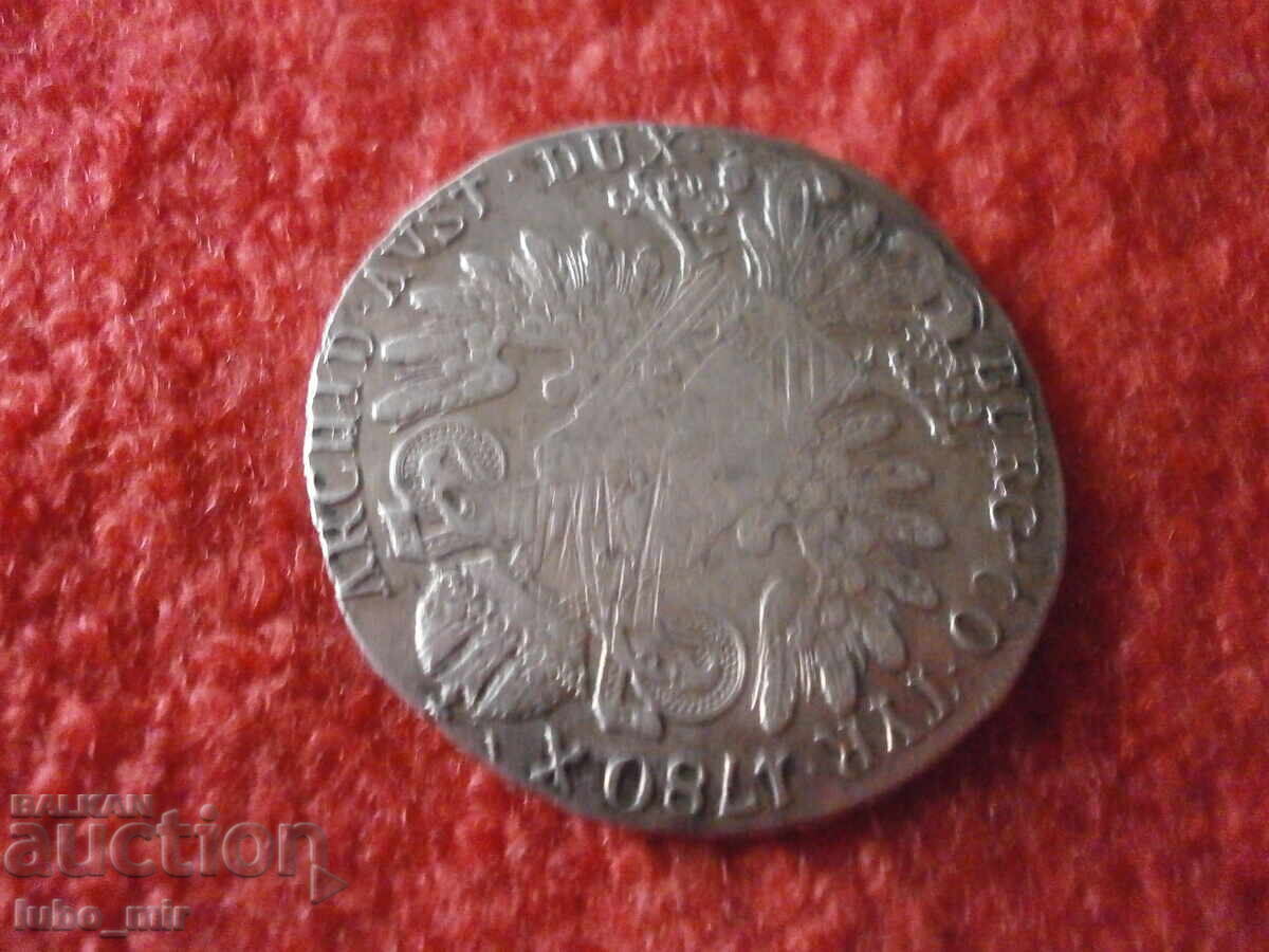 AUSTRIA 1 TALER 1780 - ORIGINAL - 5