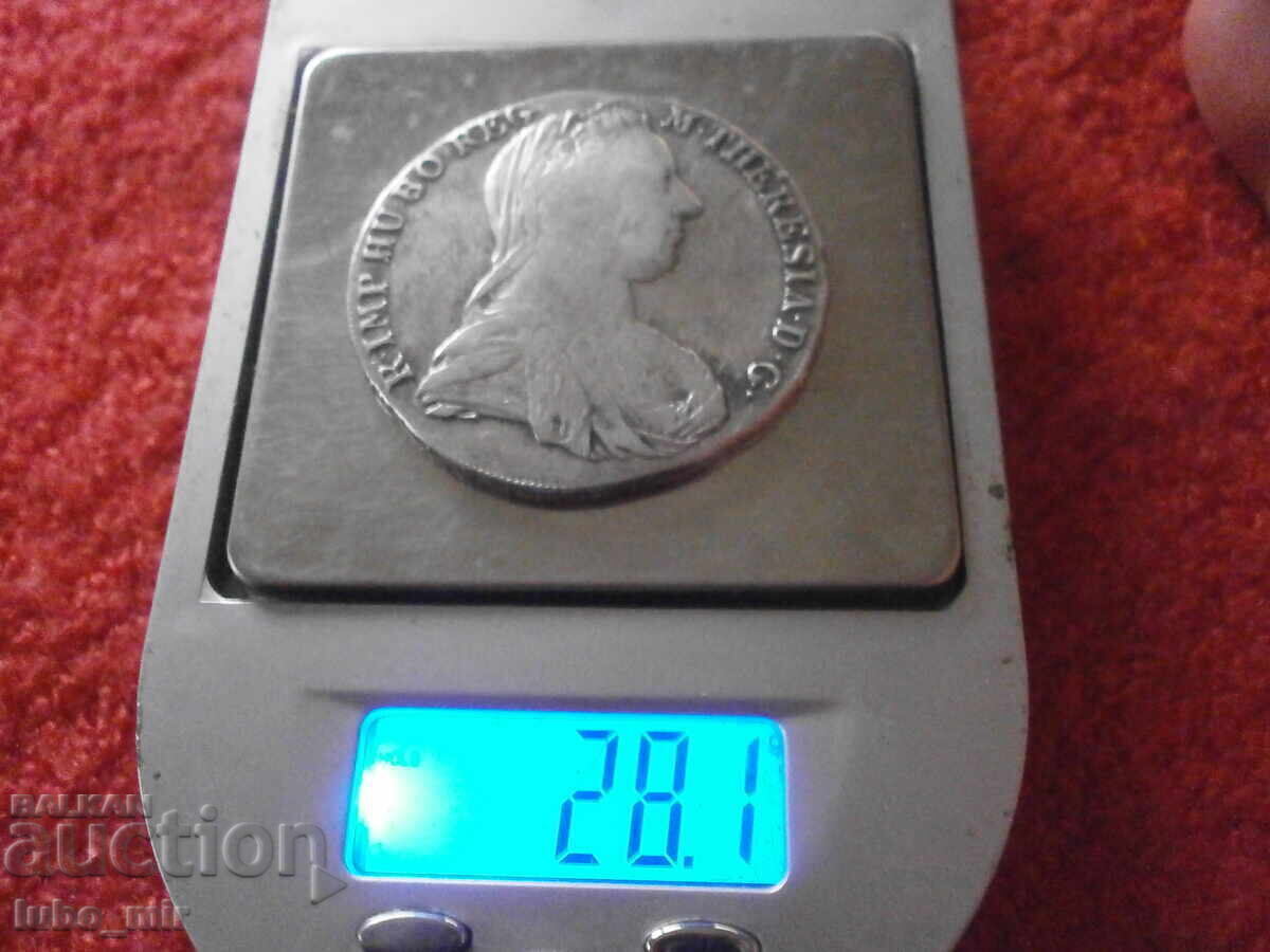 AUSTRIA 1 TALER 1780 - ORIGINAL - 7