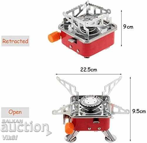 Доставка на Компактент газов котлон 150 гр/9х9х9 см