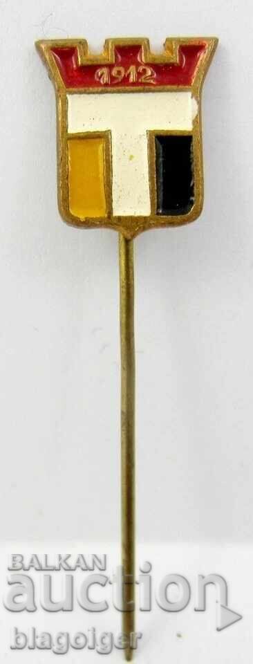 Παλαιό ποδοσφαιρικό σήμα - Τραkiya Πλόβντιβ - Μπότεφ Πλόντβιβ - 1970 με τιμή 6.00 BGN | € 3.07