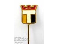 Old Football Badge - Trakia Plovdiv - Botev Plovdiv - 1970