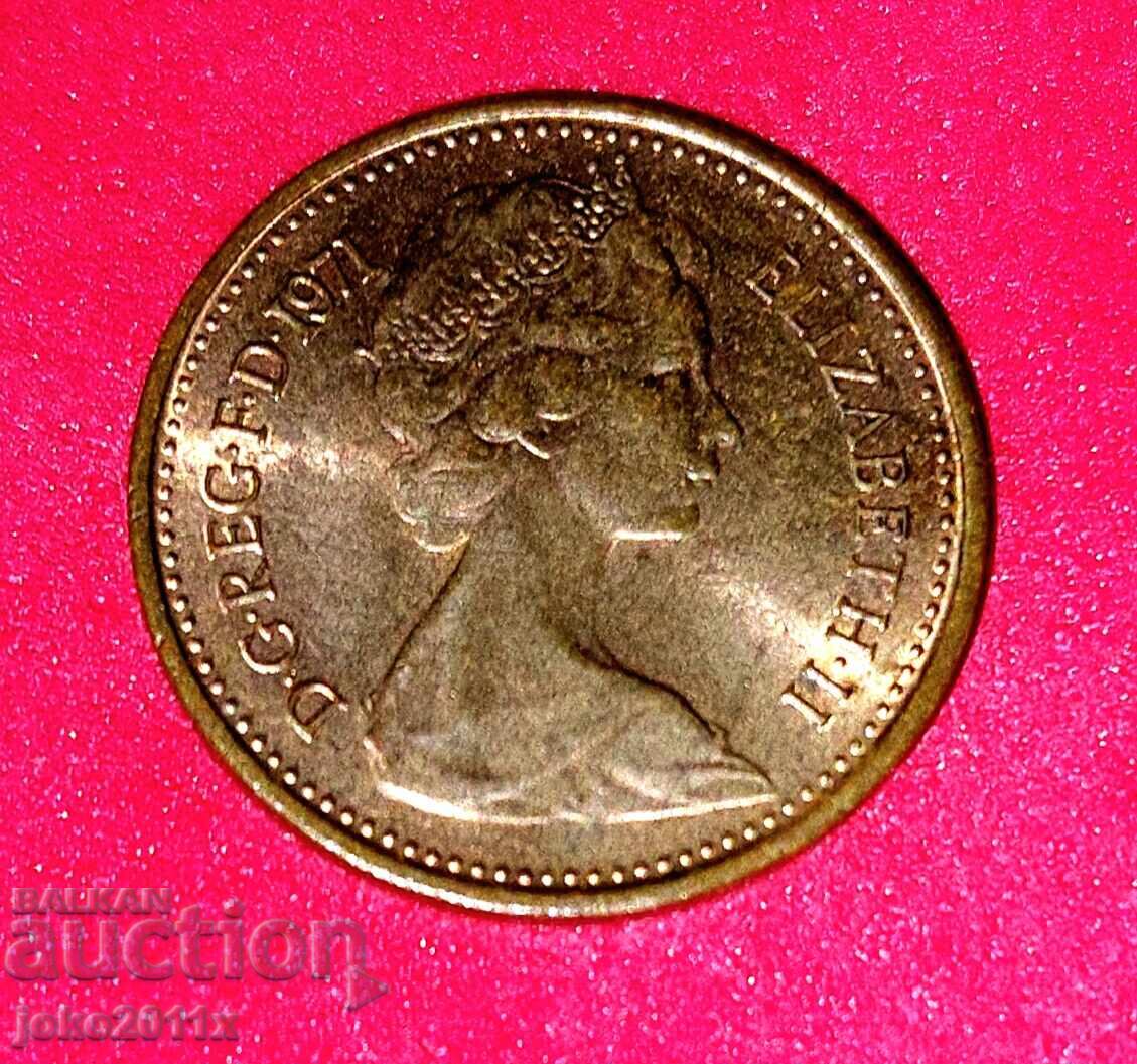 Marea Britanie - 1/2 penny din 1971 cu preț 0.01 BGN | € 0.01 Marea Britanie - 1/2 penny din 1971 cu preț 0.01 BGN | € 0.01