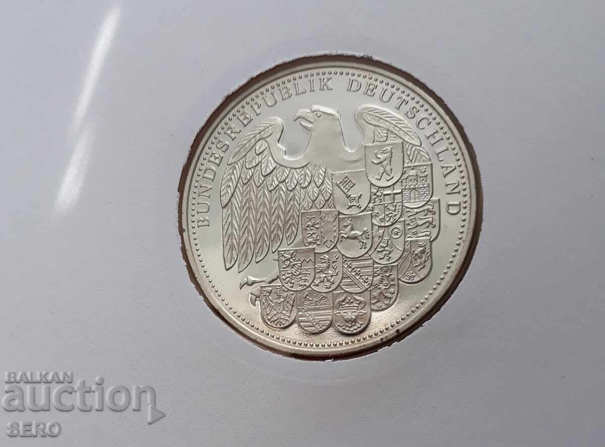 Licitație Medalie-Germania-Baden-Württemberg și timbru poștal în plic timbrat