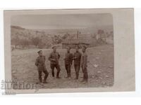 Στρατιωτικός Α' Παγκοσμίου Πολέμου Αξιωματικός Αναμνηστική Κάρτα από τη Λίμνη Δοϊράνης