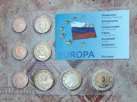 Rusia-SET 2007 de 8 monede euro de probă