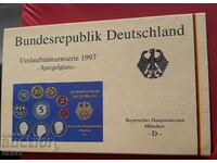 Germania SET 1997 D-München - 10 monede / 1x5 mărci, 3x2 mărci