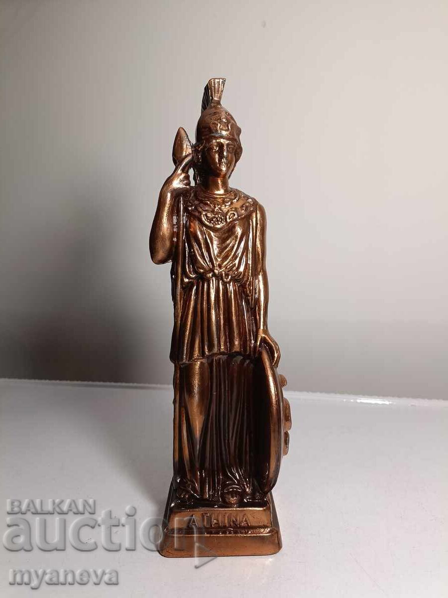 Метална статуетка на Атина Партенос