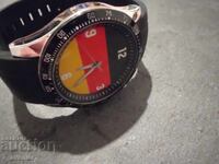 Ρολόι χειρός με τη σημαία της Γερμανίας, πολύ ωραίο 5.12.2025