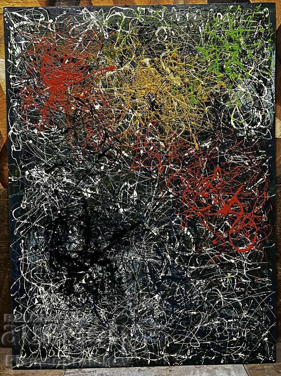 120/70 CM HUGE UNIQUE PAINTING BY TSVETKO TSVETKOV OIL 120/70 CM HUGE UNIQUE PAINTING BY TSVETKO TSVETKOV OIL