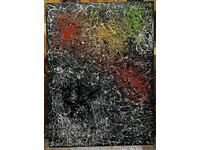 120/70 CM HUGE UNIQUE PAINTING BY TSVETKO TSVETKOV OIL