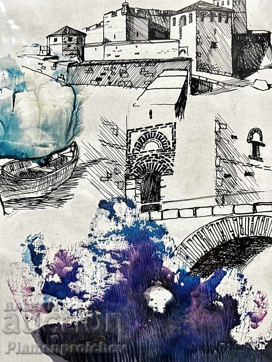 Auction  UNIQUE PAINTING, BABA VIDA FORTRESS, VESELIN NATSIN, 2003